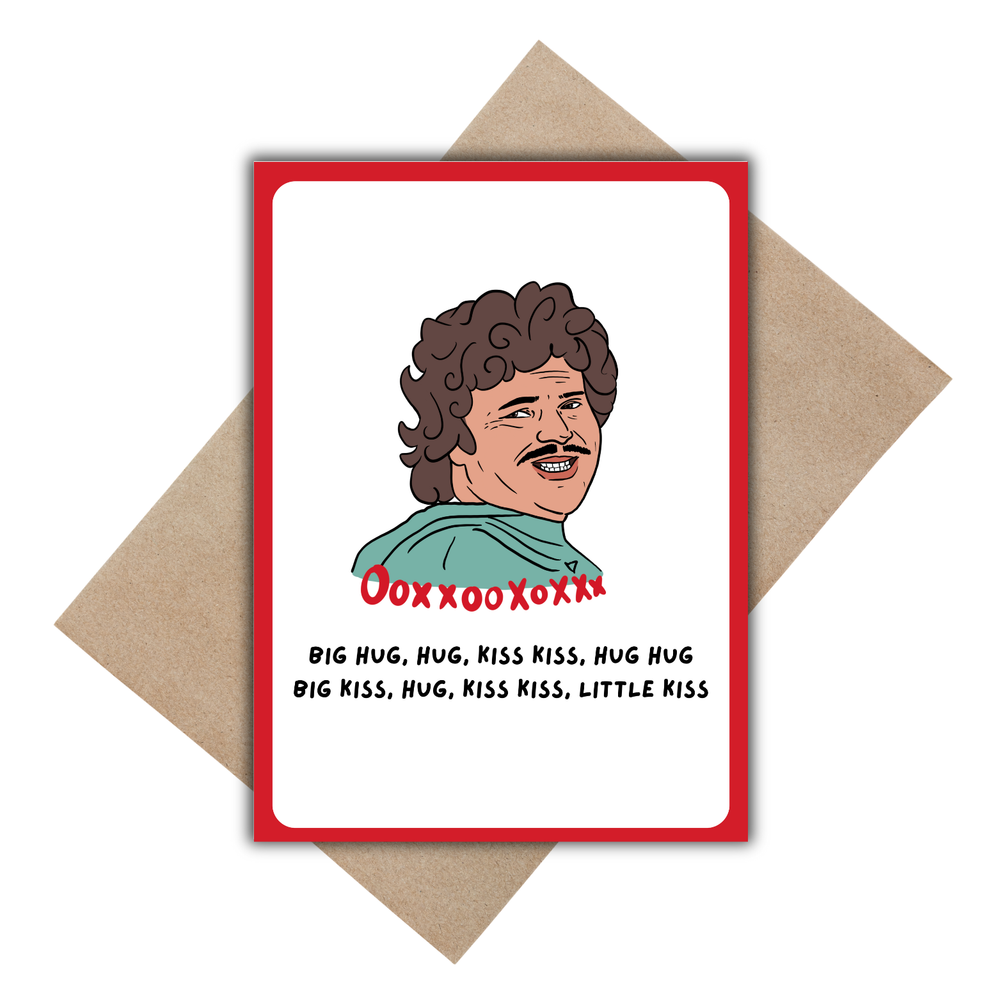 Xoxo card with envelope 