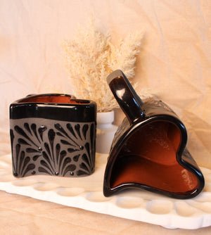 Taza Corazon Negra
