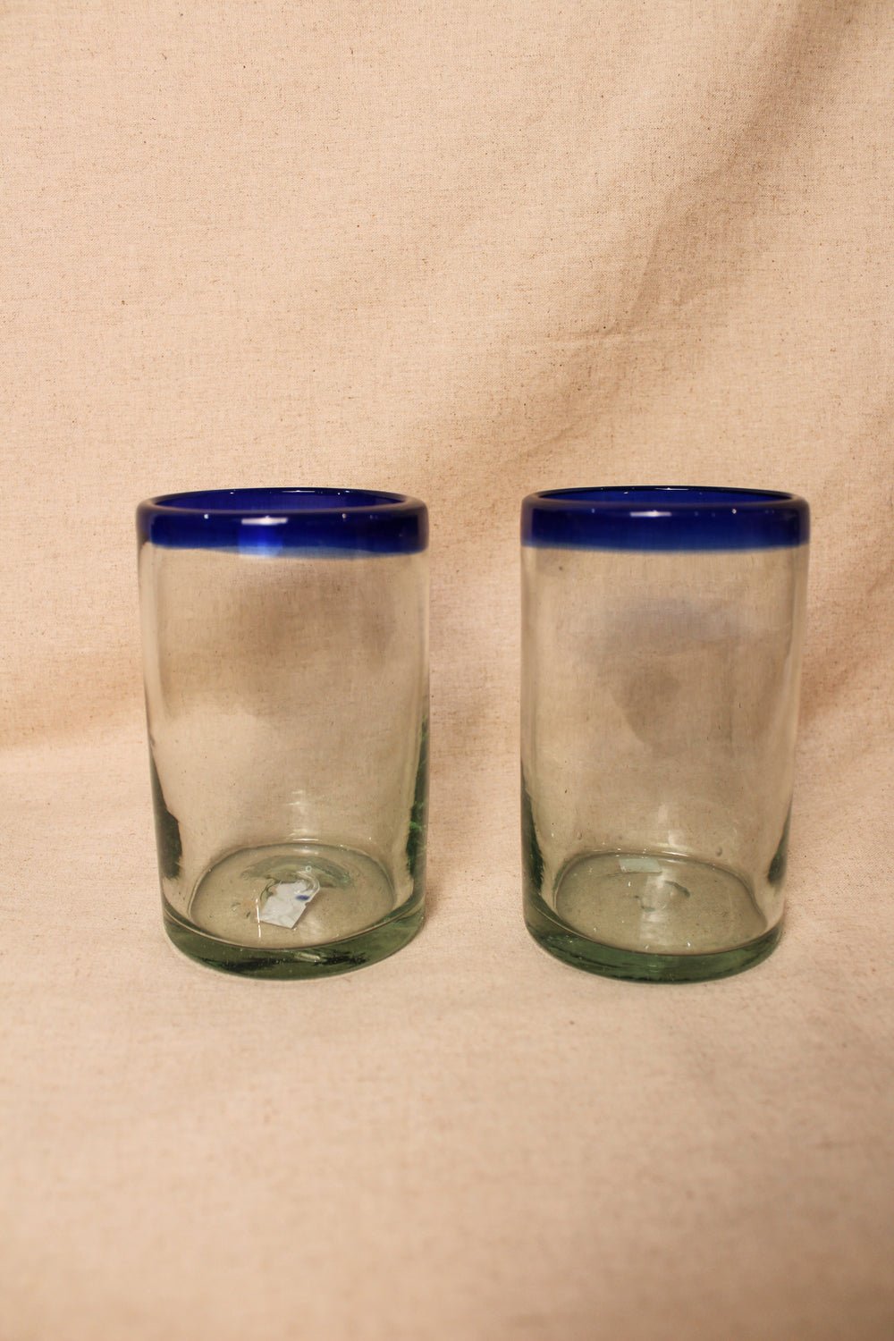 Filo Azul Glass Cups Tall