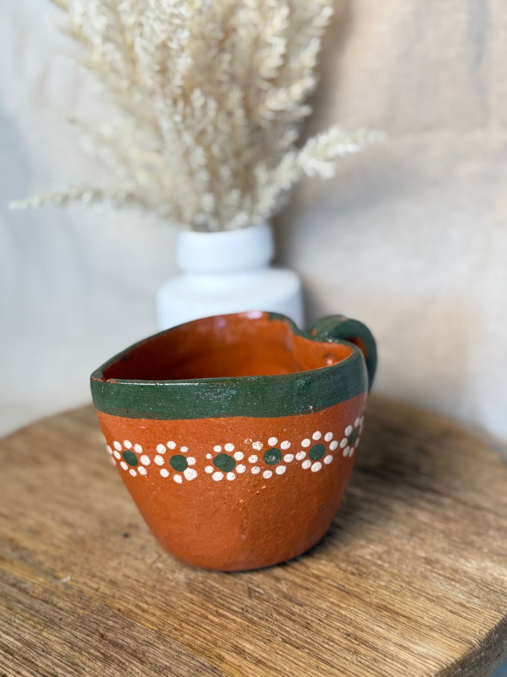Taza Corazon Barro